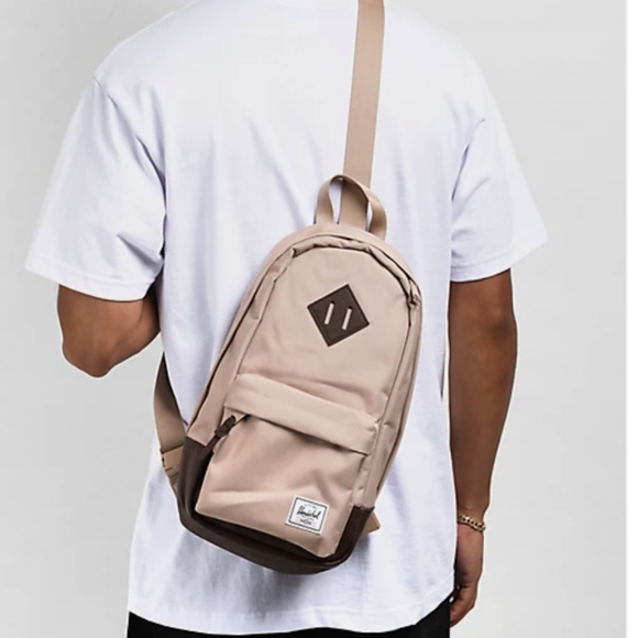Brown Herschel Cub Tan Herschel Heritage Shoulder Bag In Light